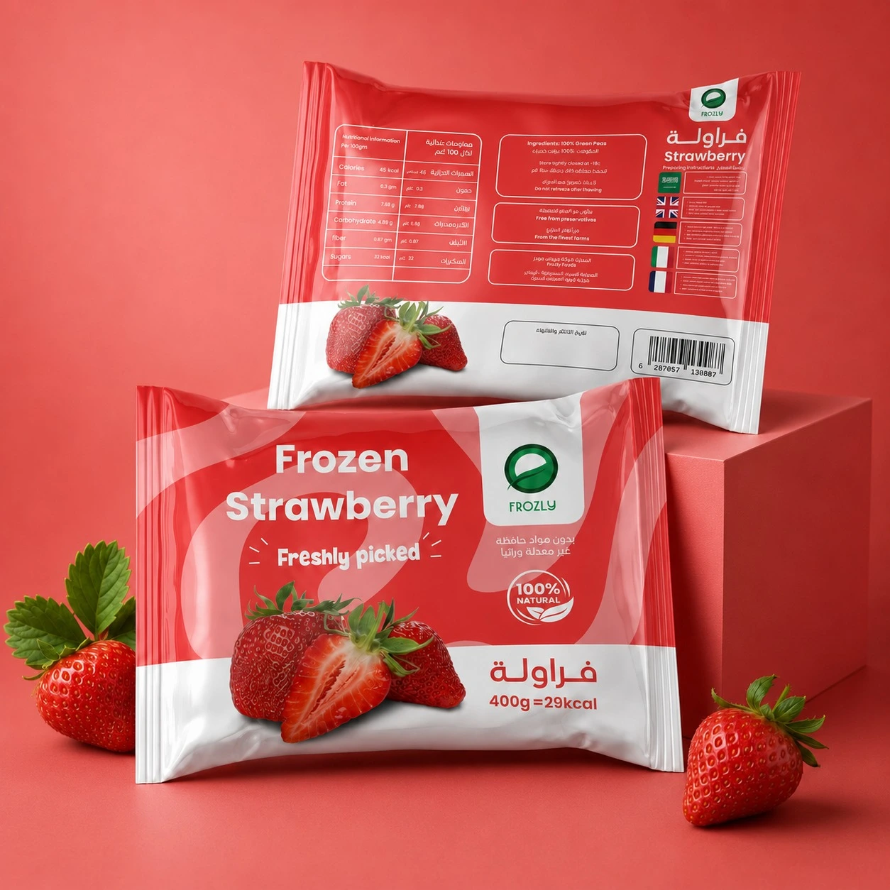 Frozen Strawberry